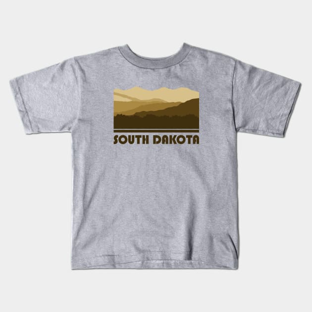 South dakota and nature Kids T-Shirt by My Happy-Design